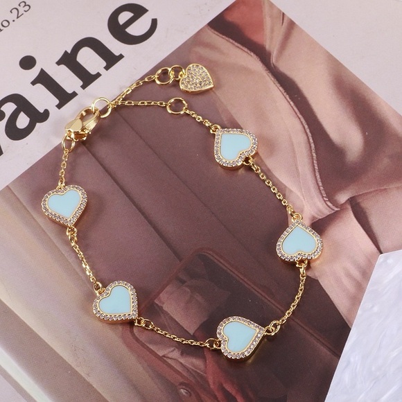 Kate Spade Loving Heart Three-Dimensional Heart Shaped Pendant Bracelet NWT - Picture 3 of 7